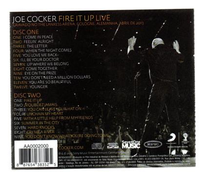 Imagem de Cd duplo joe cocker-fire it up live