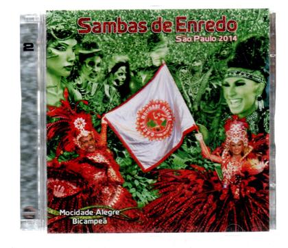 Imagem de Cd Duplo Sambas De Enredo - São Paulo 2014