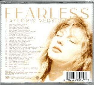Imagem de CD Duplo Taylor Swift - Fearless ( Taylor's Version)