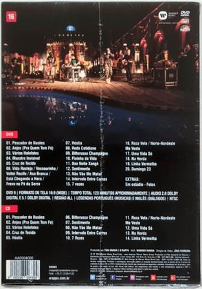 Imagem de CD + DVD Rappa Acústico Oficina Brennand Lacrado 2018 - Hm