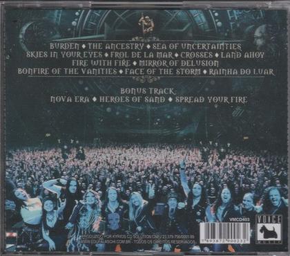 CD Edu Falaschi Vera Cruz Live in São Paulo CD/DVD - VOICE MUSIC