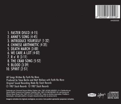 Imagem de Cd Faith No More - Introduce Yourself - Warner Music
