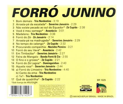 Imagem de CD Forro Junino: Bom Demais