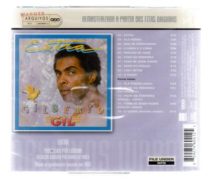 Imagem de Cd gilberto gil: extra