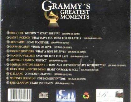Imagem de CD Grammys Greatest Moments Volume 02 Original