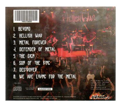 Imagem de Cd hellishh war: live in germany