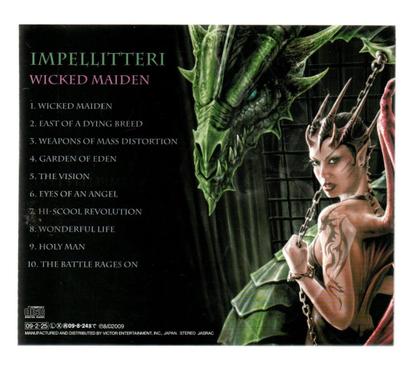 Imagem de Cd impellitteri: wicked maiden