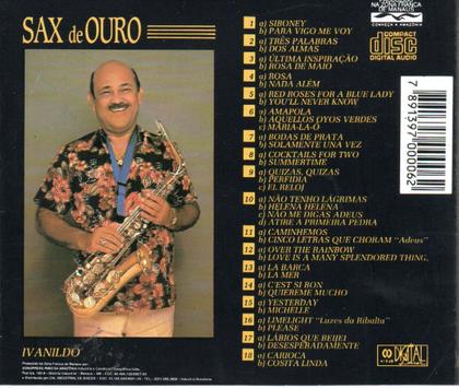 Imagem de Cd ivanildo: sax de ouro vol. 01
