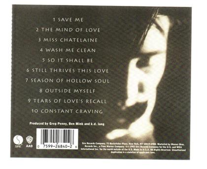 Imagem de Cd k.d. lang: ingenue