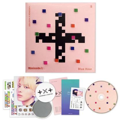 Imagem de CD Kpop Tomorrow x Together Minisode 1 Blue Hour (Capa Rosa)