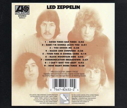 Imagem de Cd Led Zeppelin - Good Times Bad Times