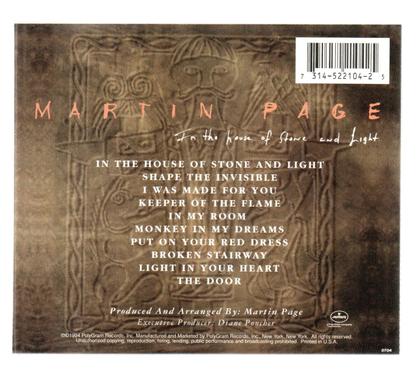Imagem de Cd martin page: in the house of stone and ligh