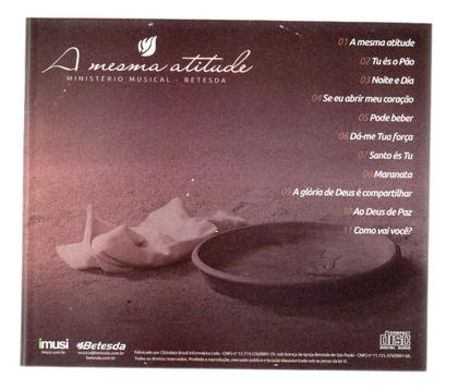 Imagem de Cd ministerio musical betesda-a mesma atitude