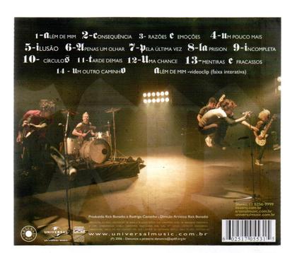 Imagem de Cd nx zero - alem de mim