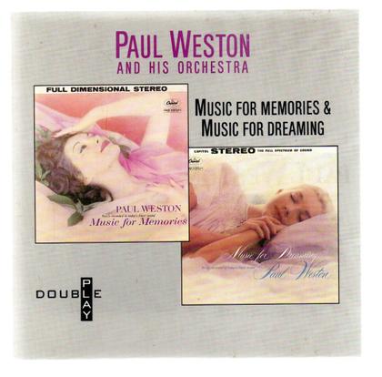 Imagem de Cd paul weston: music for memories e music for