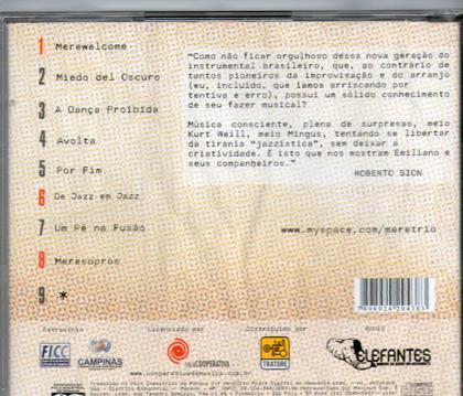 Imagem de Cd Projeto Meretrio