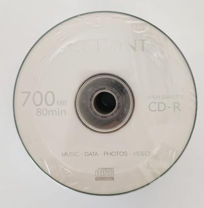 CD-R Virgem Ecoprint 700mb com Logo - 50 unidades - CD Virgem