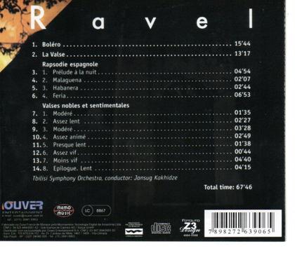Imagem de Cd ravel bolero: la valse