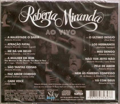 Imagem de Cd Roberta Miranda - Ao Vivo