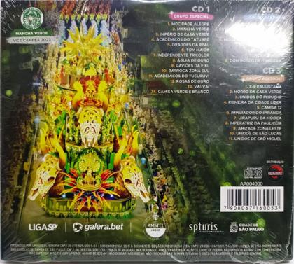 Imagem de Cd Sambas Enredo Carnaval SP 2024 (Cd Triplo  Digipack)