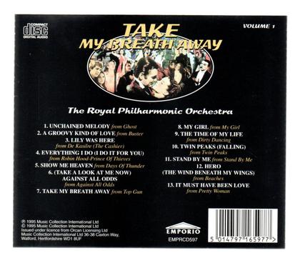 Imagem de Cd take my breath away: volume 1