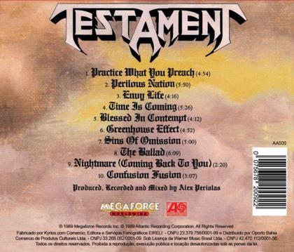 Imagem de Cd testament - practice what you preach - WARNER MUSIC