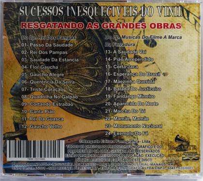 Imagem de Cd Tonico e Tinoco - Sucessos Inesquecíveis Do Vinil Cd 0083
