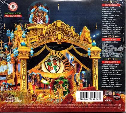 Imagem de Cd Triplo - Sambas De Enredo - Carnaval Sp 2023