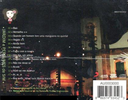 Imagem de CD Vanessa da Mata - Multishow Ao Vivo