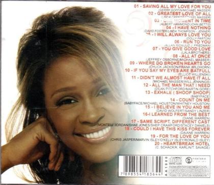 Cd Whitney Houston - I Will Always Love You Greatest Hits - Lazer