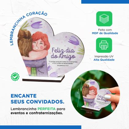 Imagem de Celebre a Amizade: Kit com 15 Lembrancinhas MDF Exclusivas