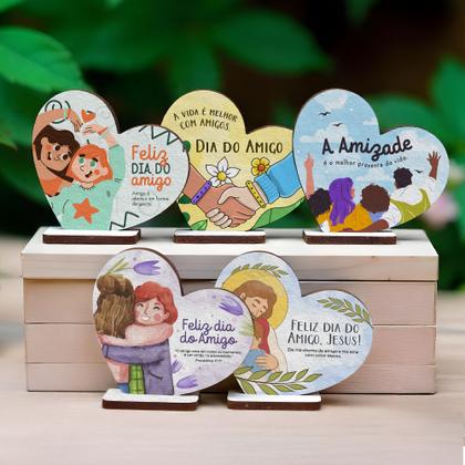 Imagem de Celebre a Amizade: Kit com 15 Lembrancinhas MDF Exclusivas