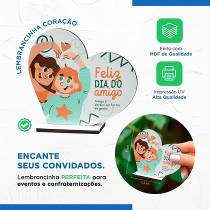 Imagem de Celebre a Amizade: Kit com 15 Lembrancinhas MDF Exclusivas