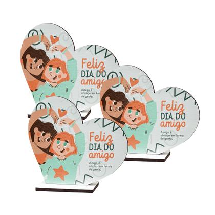 Imagem de Celebre a Amizade: Kit com 15 Lembrancinhas MDF Exclusivas