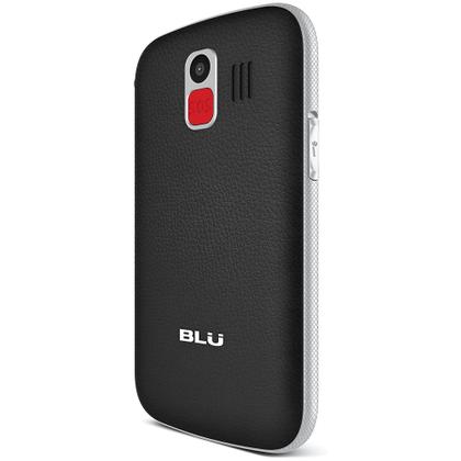 Imagem de Celular Blu Joy J012 Preto e Vermelho com Teclas Grandes e Botão SOS