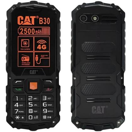 Imagem de celular cat B30 4G Dual Sim, Com Teclas Grandes, Rádio Fm. É Super Resistente