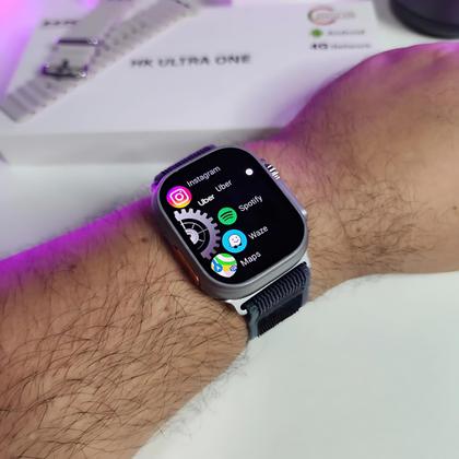 Imagem de Celular de Pulso Ai3 Pro 16GB chip 5G câmera sistema android playstore amoled NFC