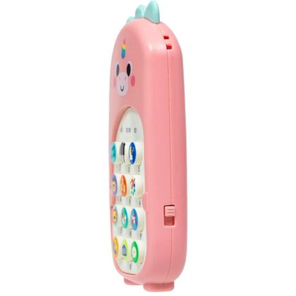Imagem de Celular Infantil Bilíngue Zoo Unicórnio Rosa - Buba