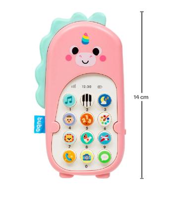 Imagem de Celular Infantil Educativo Bilíngue Português E Inglês Buba