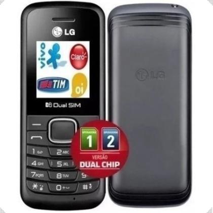 Imagem de Celular LG Antigo Simples 2g Para Idosos E Rural Dual