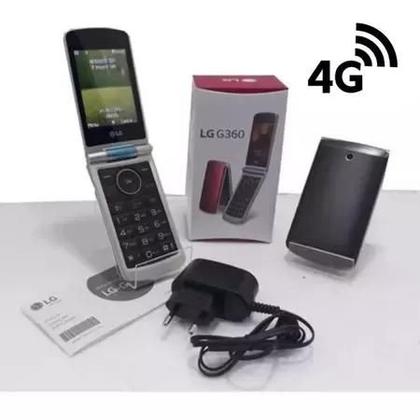 Imagem de Celular LG Para Idoso G360 Flip, Tela 3.0, Câmera 1.3MP, Dual Sim, Rádio FM. Sinal 4g