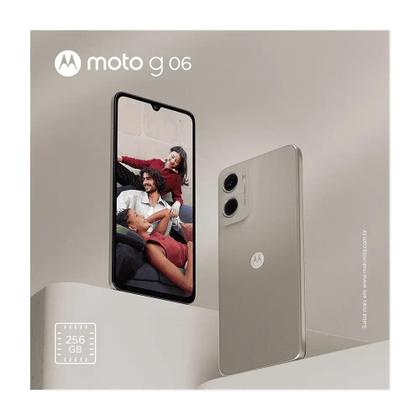 Imagem de Celular Motorola Moto G06 Dual SIM de 256GB 4GB RAM (4+8Gb Ramboost) Tela 6.88" 50MP 8MP