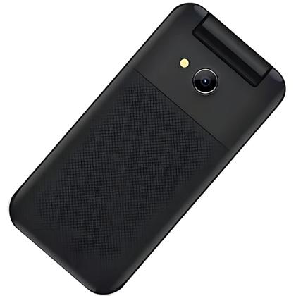 Imagem de Celular Multi Flip Vita 4G Fácil para Idosos Teclas Grandes Segurança Botão SOS Lanterna Rádio