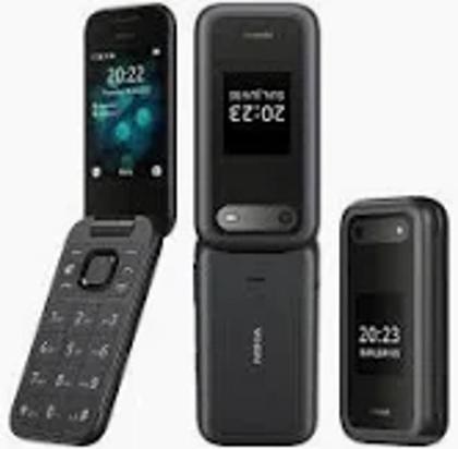 Imagem de Celular Nokia 2660 Flip 4G Dual Chip Tela Dupla Botões grandes preto