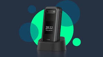 Imagem de Celular Nokia 2660 Flip 4G Dual Chip Tela Dupla Botões grandes preto