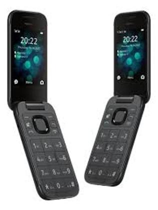 Imagem de Celular Nokia 2660 Flip 4G Dual Chip Tela Dupla Botões grandes preto