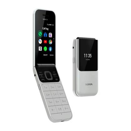 Celular Nokia Flip 2720 2G TA-1170 Dual SIM Tela 2.8 - Cinza