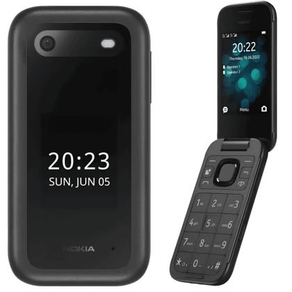 Imagem de Celular Nokia Flip 4G Wifi Câmera, Dupla Tela, Teclas e Tela Grande