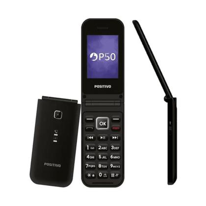 Imagem de Celular Positivo P50 Flip Dual Chip 4G Antigo Estilo