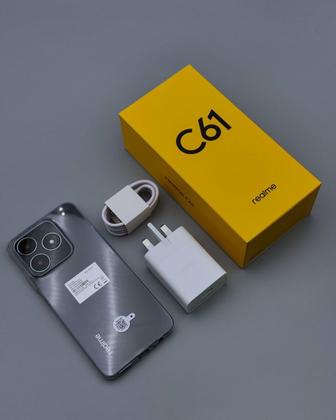 Imagem de Celular Realme C61 NFC câmera dupla 50MPX 128GB  256GB 6GB Ram Tela 6.74 Global Dual Sim lançamento 2024